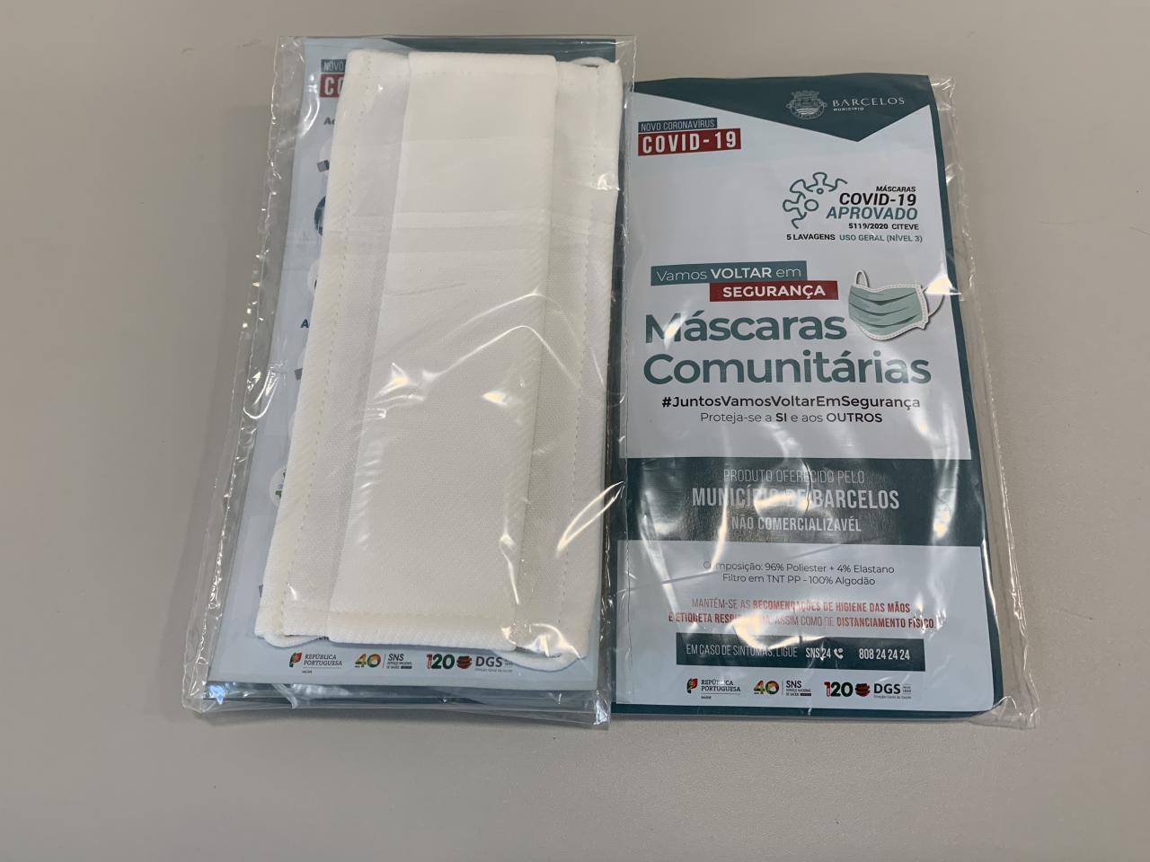 Distribuição de Máscaras Sociais