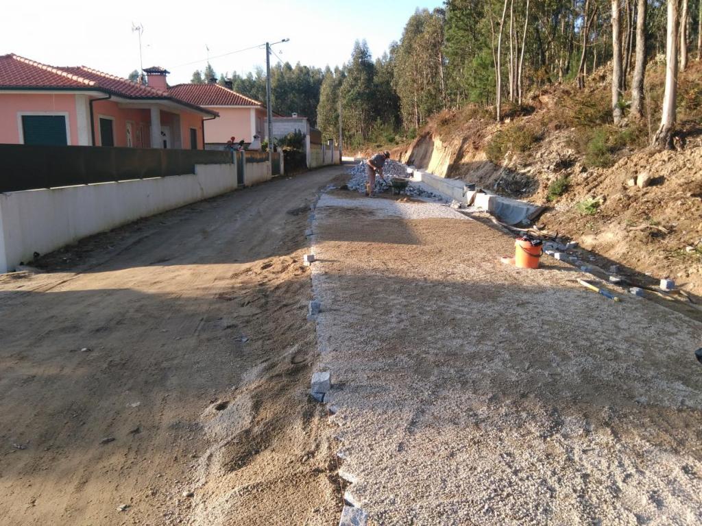 Pavimentação da Rua de S. Tiago