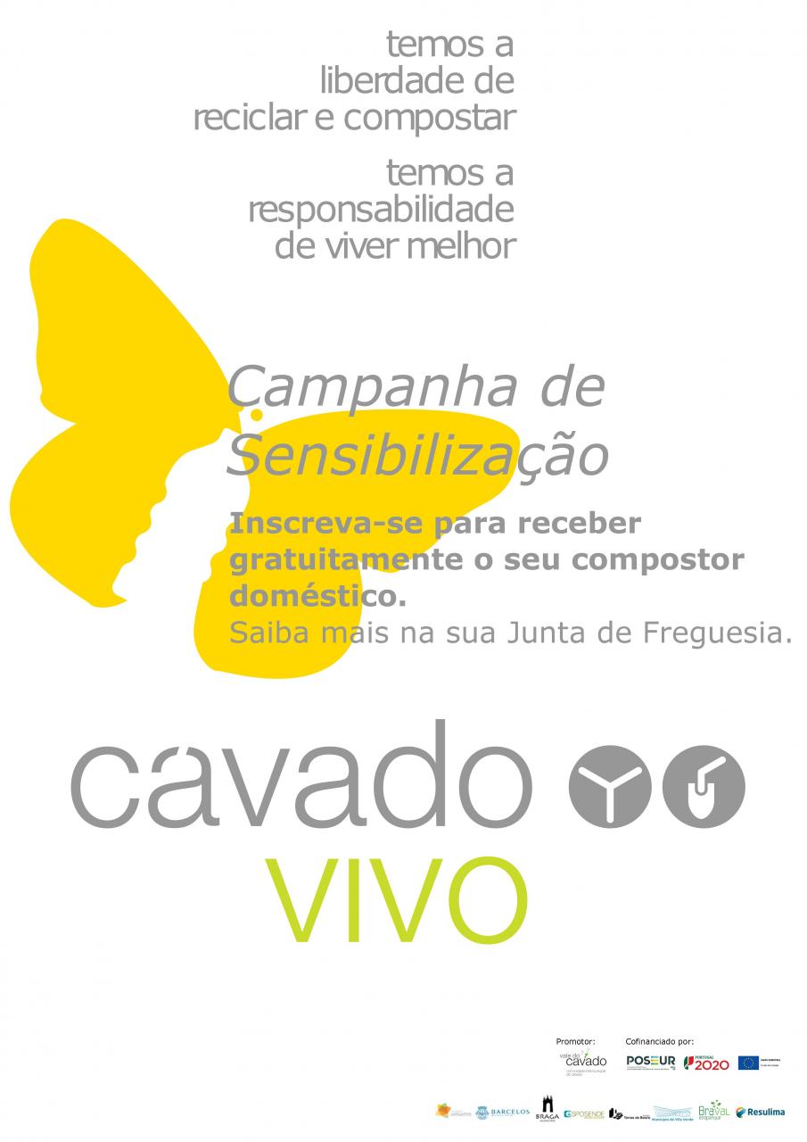 Compostagem Doméstica / Sensibilização / Oferta Compostores