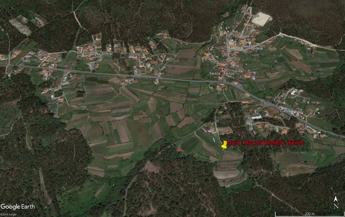 Muro Suporte / Rua da Portela - Feitos