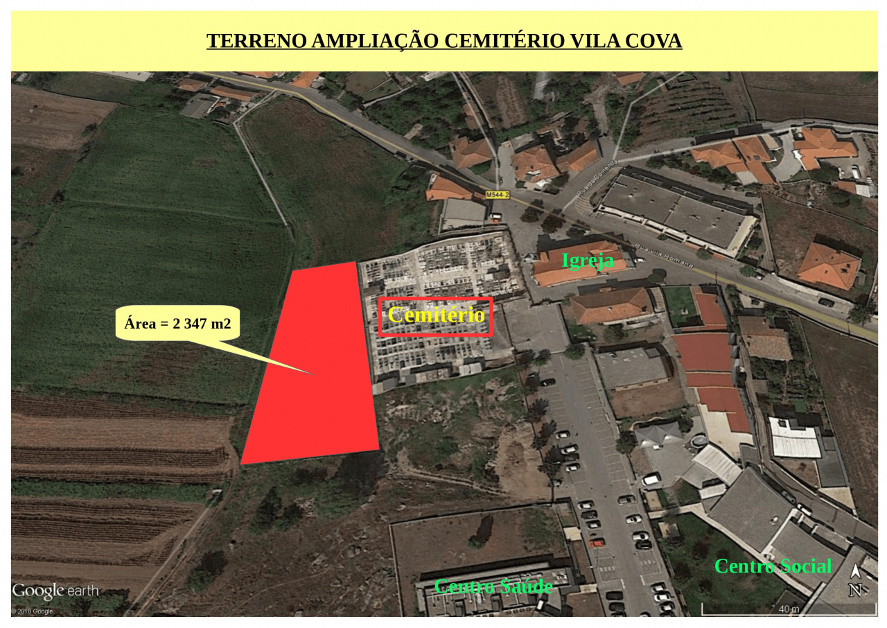 Aquisição Terreno Ampliação Cemitério Vila Cova