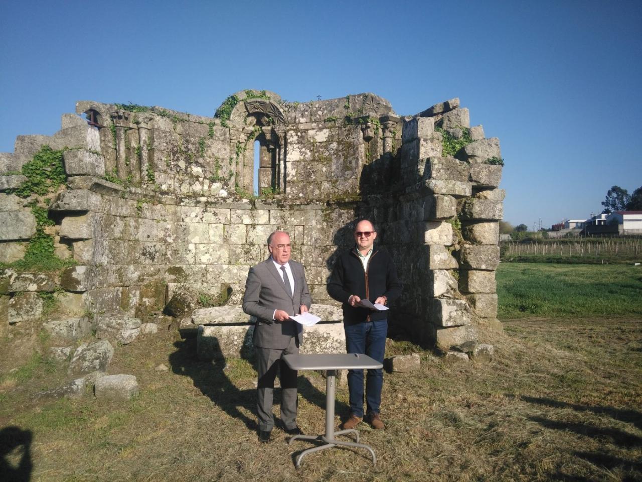 Ruínas do Mosteiro de Banho / Protocolo entre Município e Junta de Freguesia